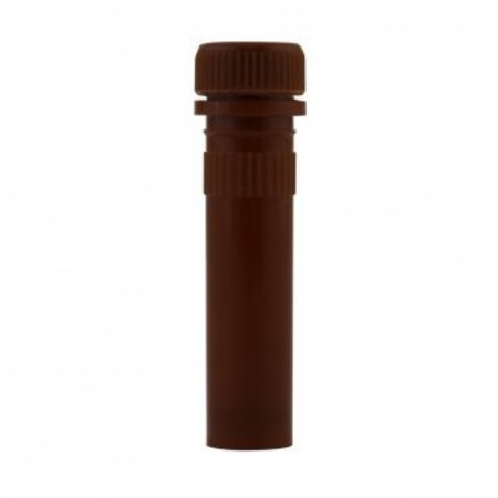 MOLECULAR BIO-PRODUCTS Micro-Centrifuge Tubes w/ Screw Cap, Amber, 1.5ml, Free Standing, 500/PK 144541